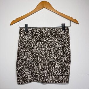 Free People Modern Femme Novelty Mini Skirt